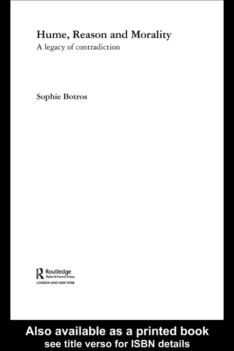 Cover image for book Hume, Reason and Morality