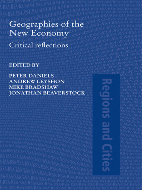 Cover image for book Geographies of the New Economy