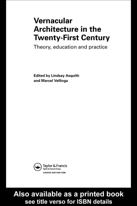 Cover image for book Vernacular Architecture in the 21st Century