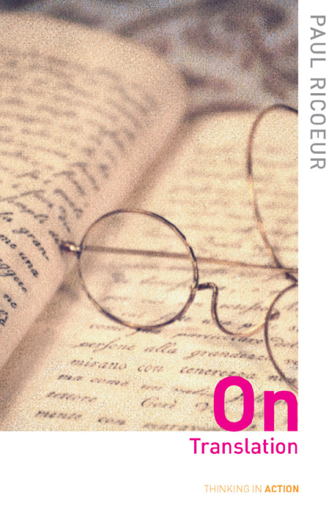 Cover image for book On Translation