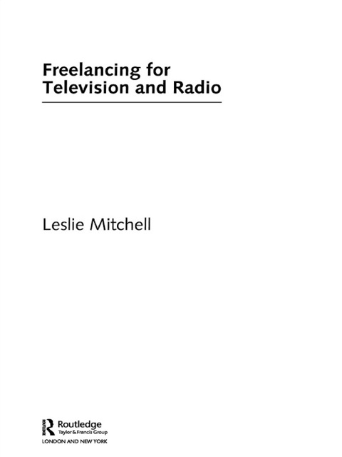 Cover image for book Freelancing for Television and Radio