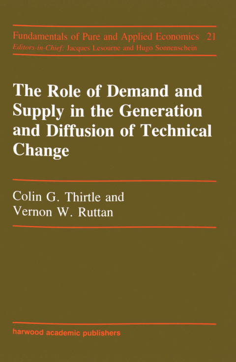 Cover image for book Role Of Demand And Supply In T