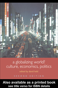 Cover image: A Globalizing World? 2nd edition 9780415329736