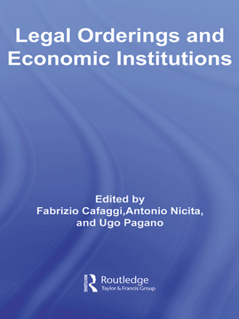 Cover image for book Legal Orderings and Economic Institutions