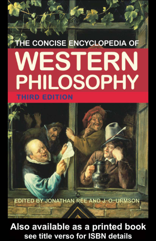 The Concise Encyclopedia of Western Philosophy