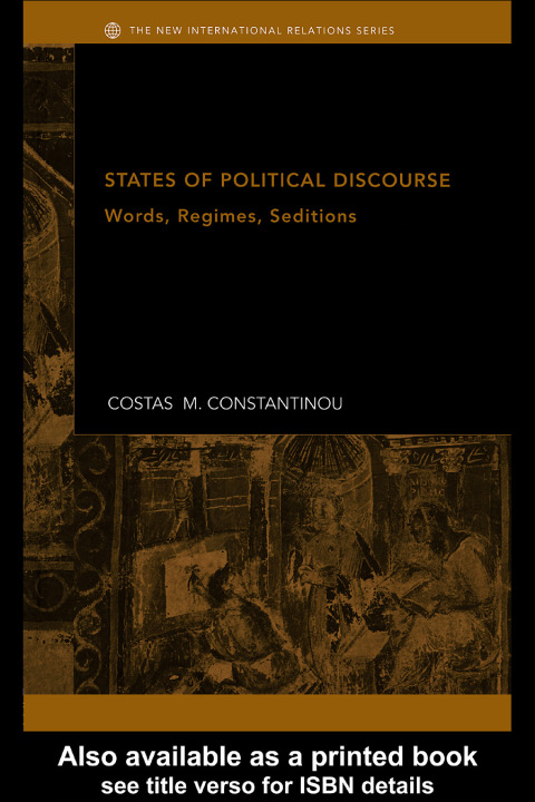 Cover image for book States of Political Discourse