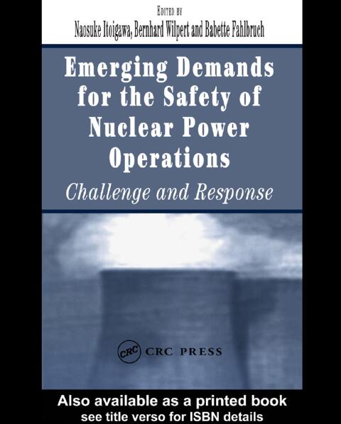 Cover image for book Emerging Demands for the Safety of Nuclear Power Operations