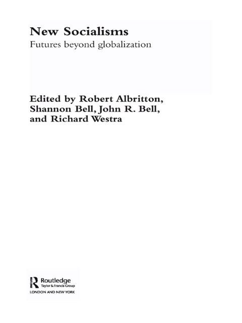 Cover image for book New Socialisms