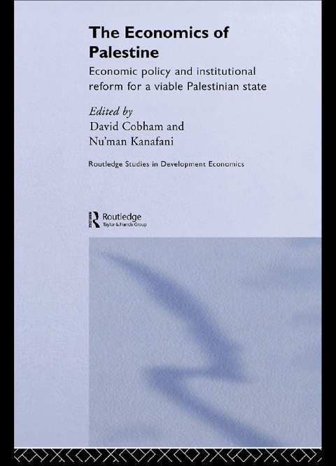 Cover image for book The Economics of Palestine