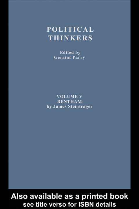 Cover image for book Bentham