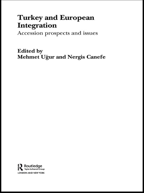 Cover image for book Turkey and European Integration