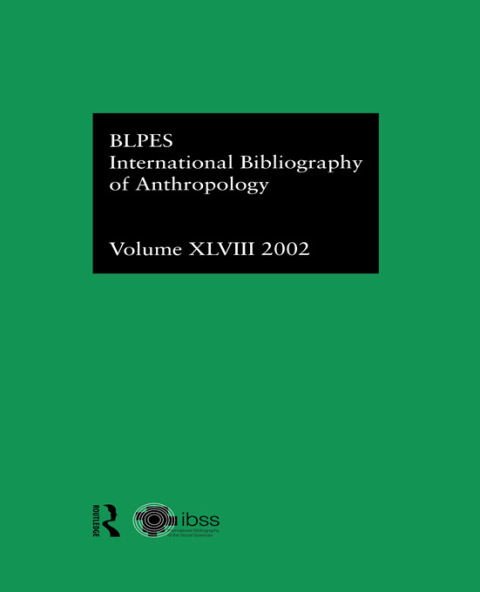 Cover image for book IBSS: Anthropology: 2002 Vol.48