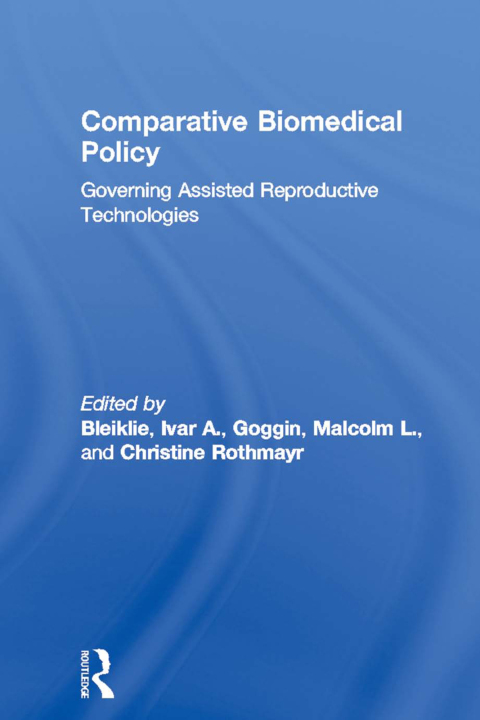 Cover image for book Comparative Biomedical Policy