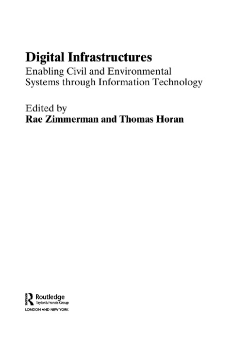 Cover image for book Digital Infrastructures