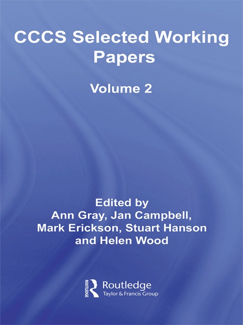 Cover image for book CCCS Selected Working Papers