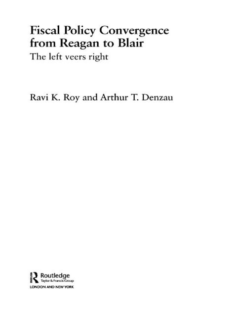 Cover image for book Fiscal Policy Convergence from Reagan to Blair