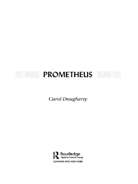 Cover image for book Prometheus