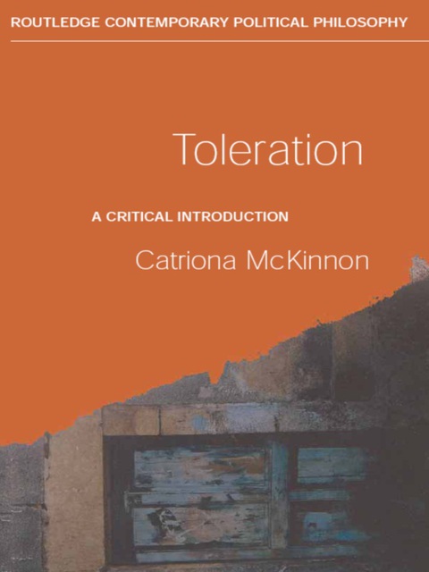Cover image for book Toleration