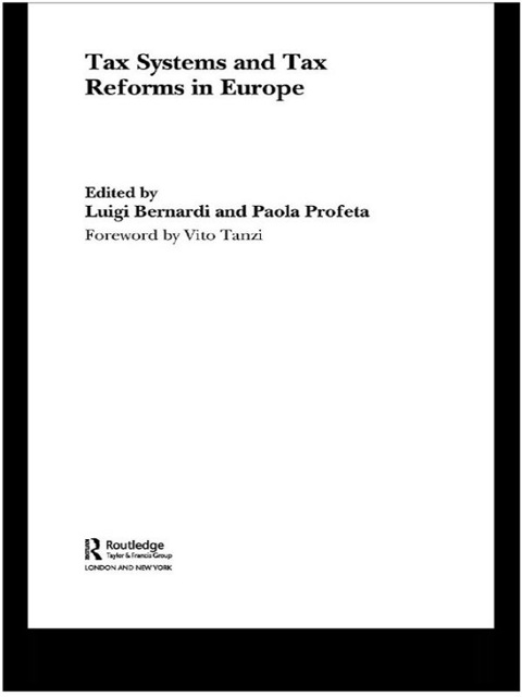 Cover image for book Tax Systems and Tax Reforms in Europe