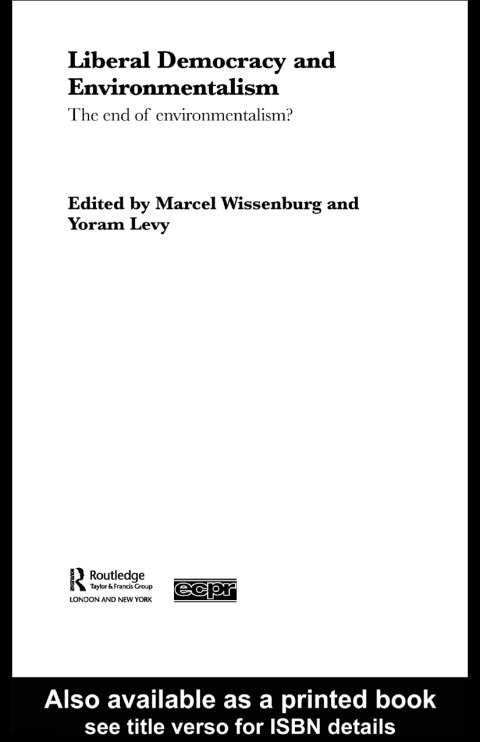 Cover image for book Liberal Democracy and Environmentalism
