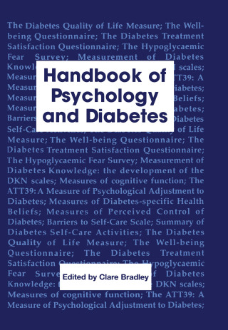 Handbook of Psychology and Diabetes
