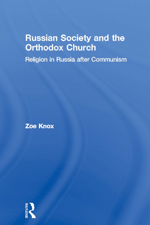 Cover image for book Russian Society and the Orthodox Church
