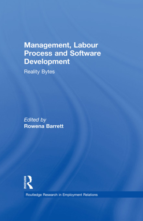 Cover image for book Management, Labour Process and Software Development
