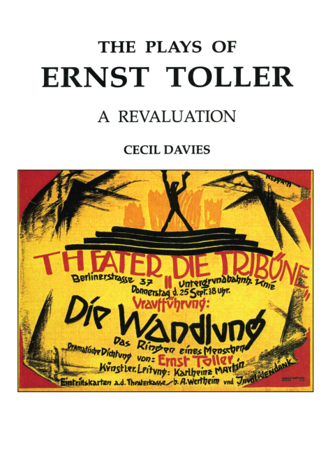 Cover image for book The Plays of Ernst Toller