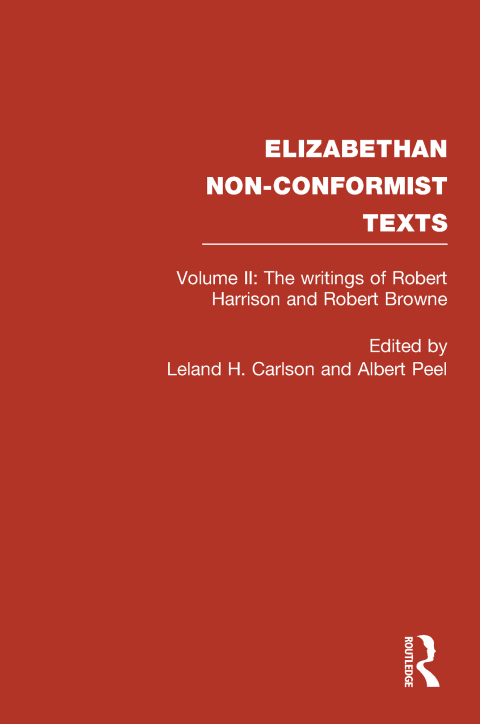 Cover image for book The Writings of Robert Harrison and Robert Browne