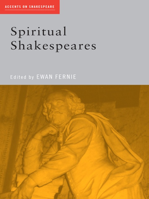 Cover image for book Spiritual Shakespeares