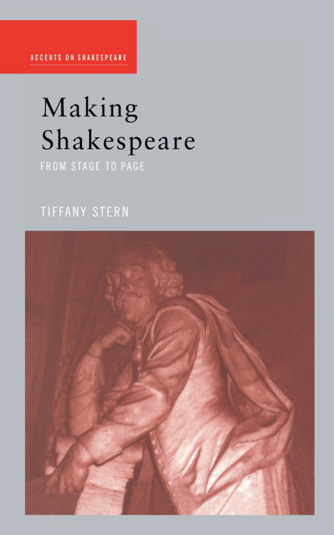 Cover image for book Making Shakespeare