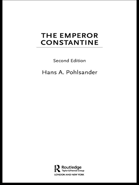 Cover image for book Emperor Constantine