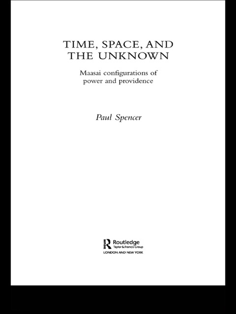 Cover image for book Time, Space and the Unknown