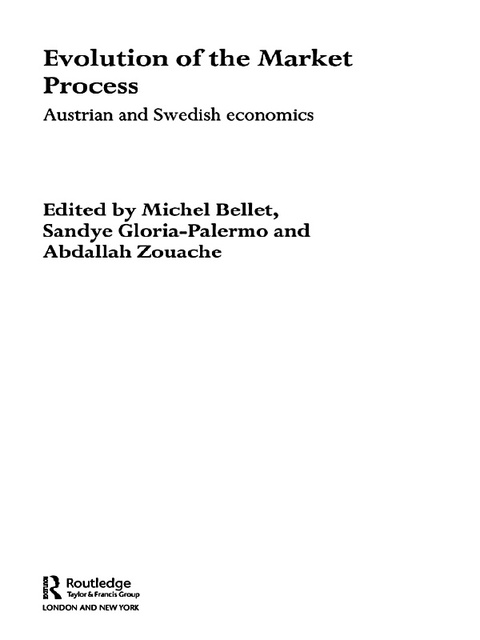 Cover image for book Evolution of the Market Process