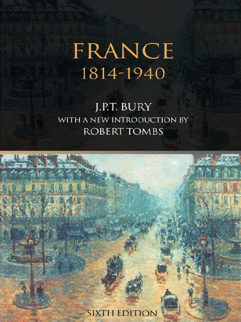 Cover image for book France, 1814-1940