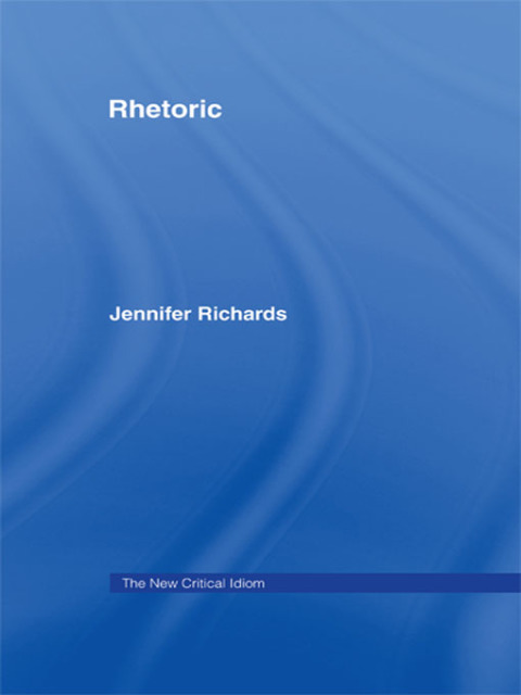 Cover image for book Rhetoric