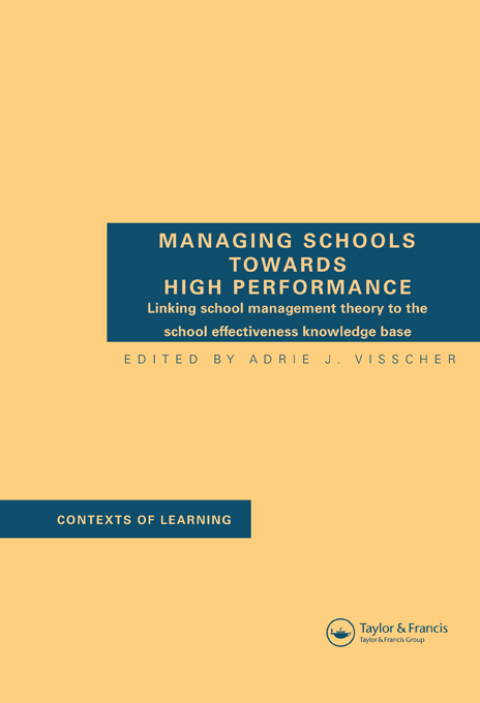 Cover image for book Managing Schools Towards High Performance