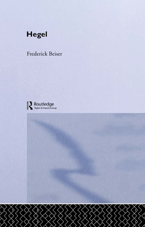 Cover image for book Hegel