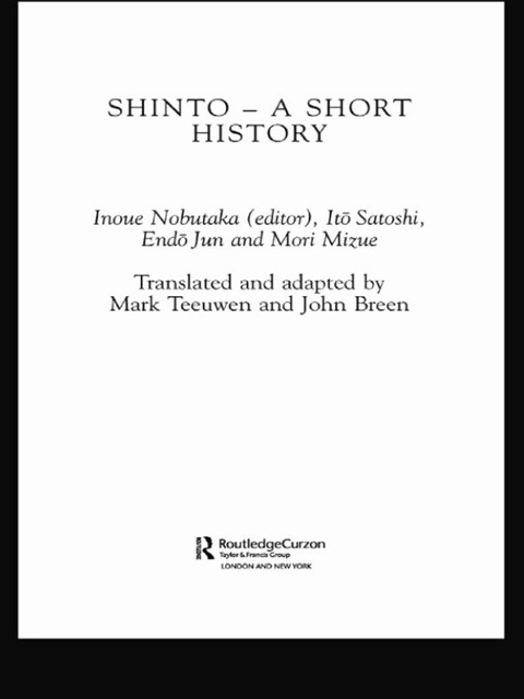 Cover image for book Shinto