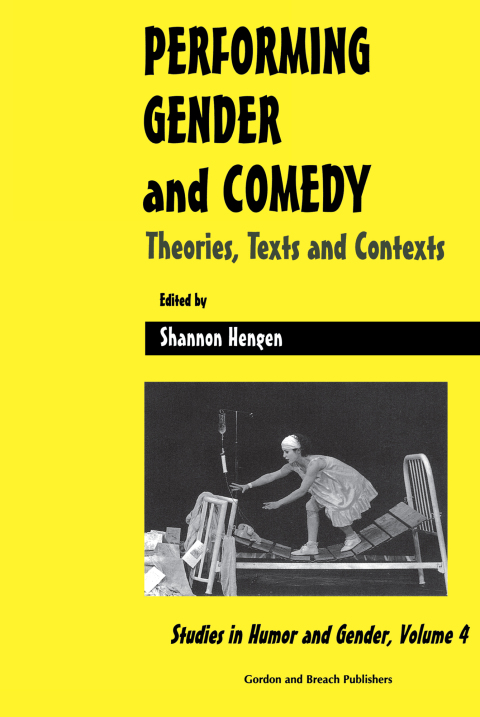 Cover image for book Performing Gender and Comedy