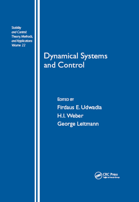 Cover image for book Dynamical Systems and Control