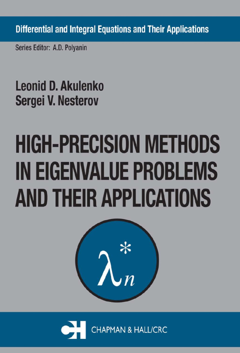 Cover image for book High-Precision Methods in Eigenvalue Problems and Their Applications