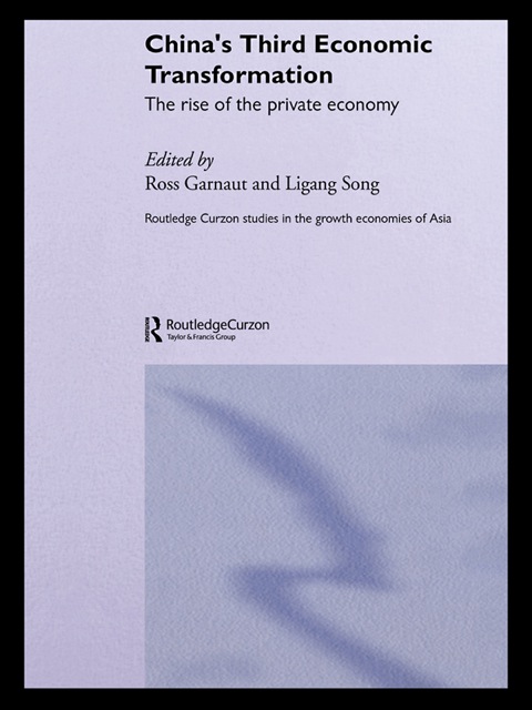 Cover image for book China's Third Economic Transformation