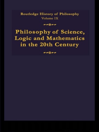 Routledge History of Philosophy Volume IX