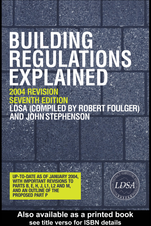 Cover image for book Building Regulations Explained
