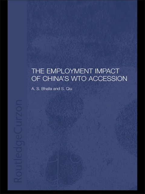Cover image for book The Employment Impact of China's WTO Accession