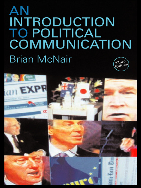 Cover image for book An Introduction to Political Communication