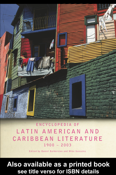 Cover image for book Encyclopedia of Twentieth-Century Latin American and Caribbean Literature, 1900-2003