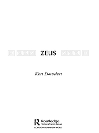 Cover image: Zeus 1st edition 9780415305020