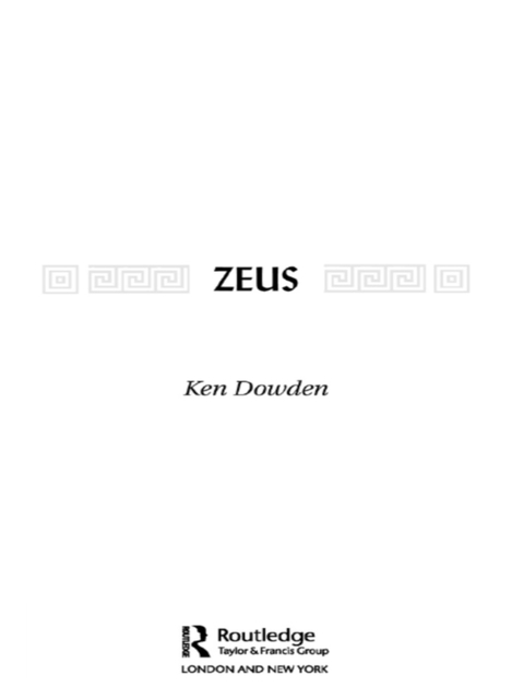 Cover image for book Zeus